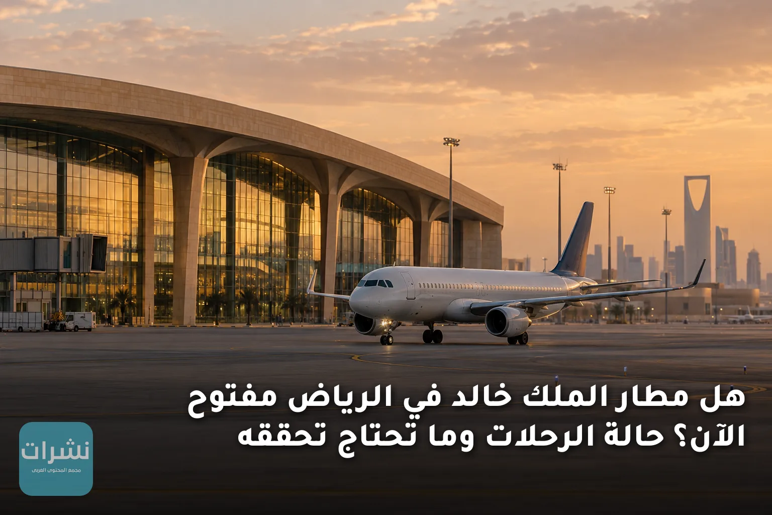 هل مطار الملك خالد في الرياض مفتوح الآن؟ حالة الرحلات وما تحتاج تحققه