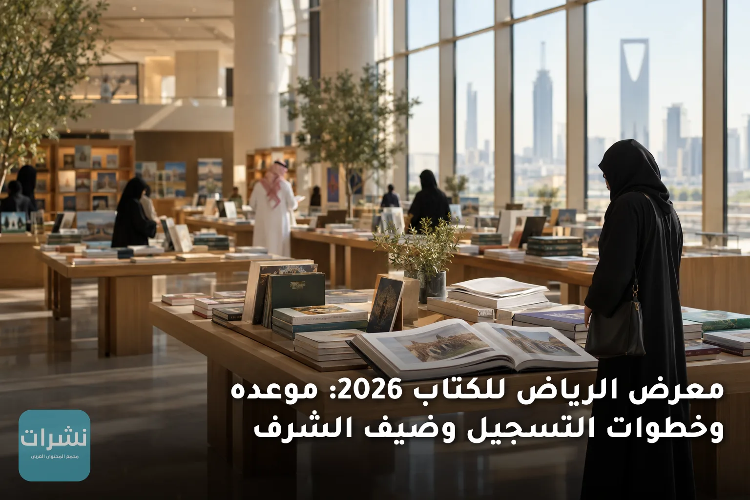 معرض الرياض للكتاب 2026: موعده وخطوات التسجيل وضيف الشرف