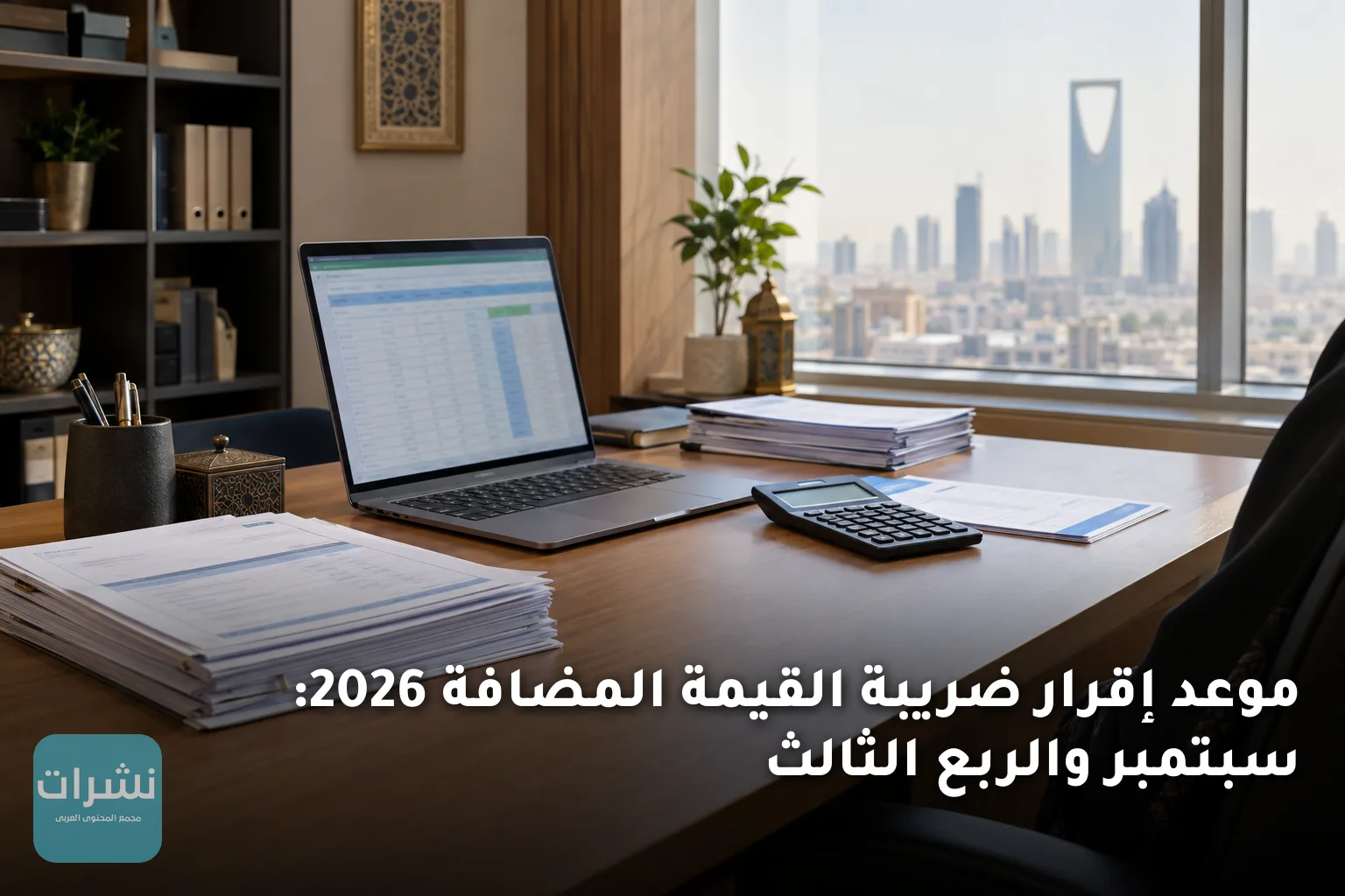 موعد إقرار ضريبة القيمة المضافة 2026: سبتمبر والربع الثالث