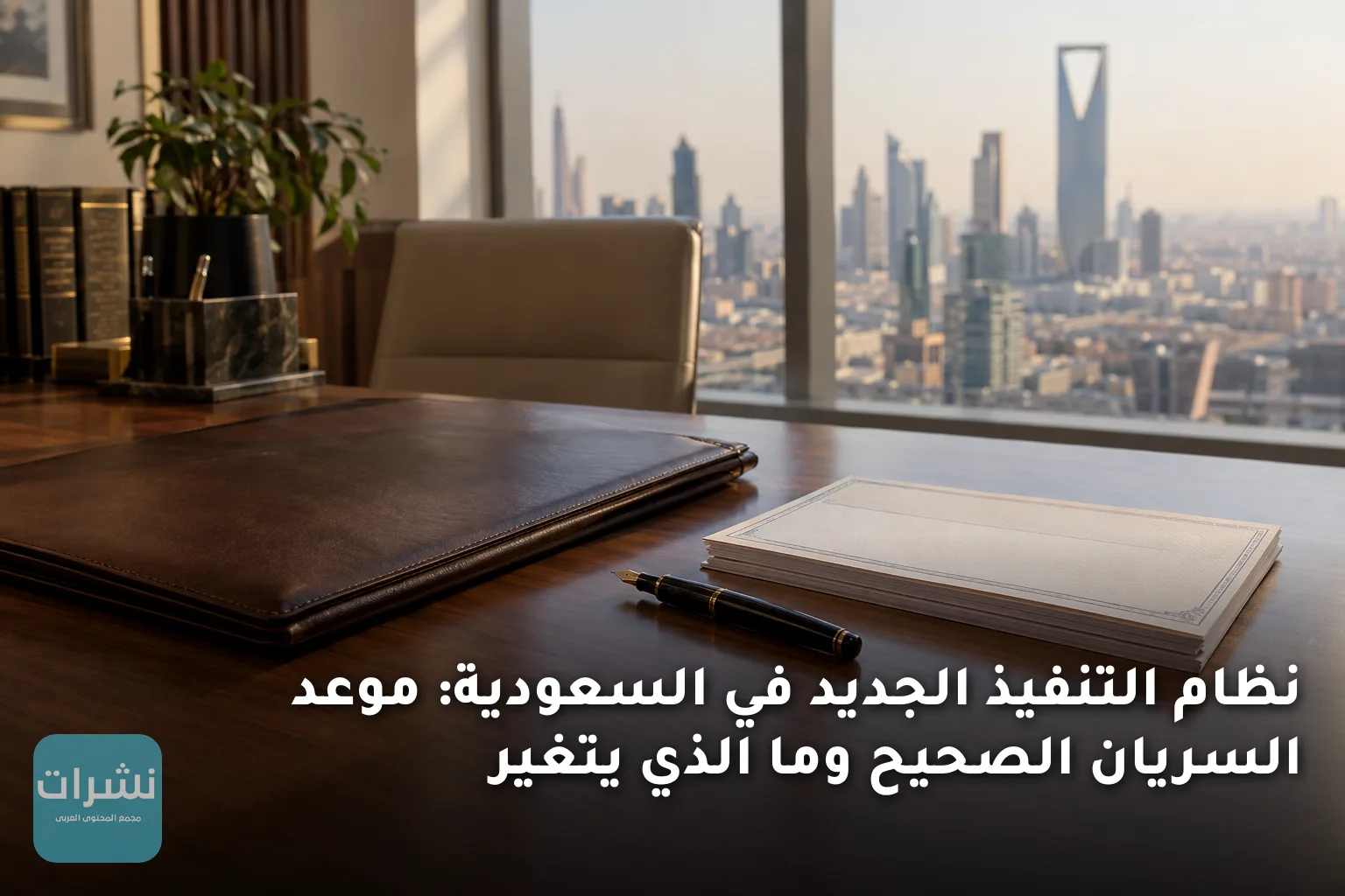 نظام التنفيذ الجديد في السعودية: موعد السريان الصحيح وما الذي يتغير