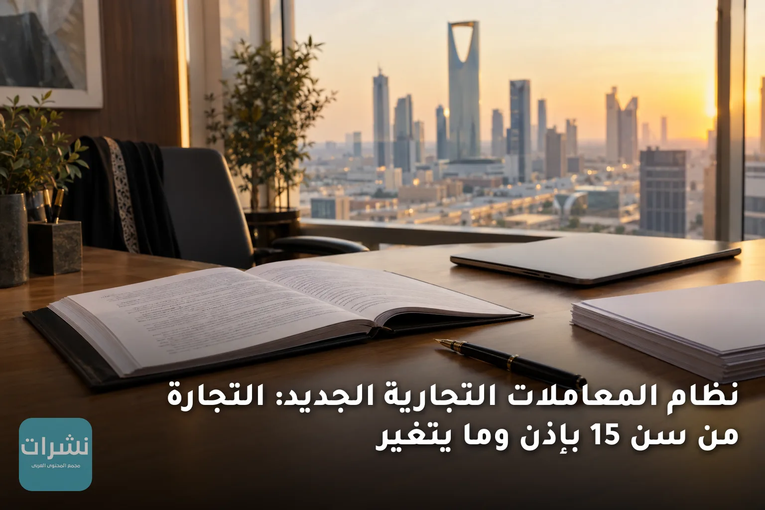 نظام المعاملات التجارية الجديد: التجارة من سن 15 بإذن وما يتغير