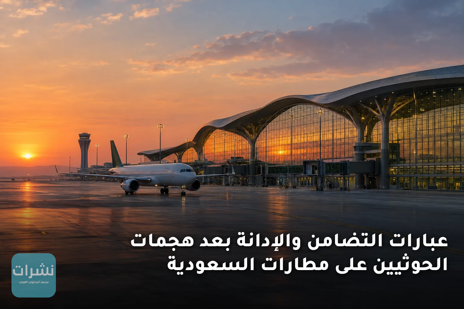 عبارات التضامن والإدانة بعد هجمات الحوثيين على مطارات السعودية