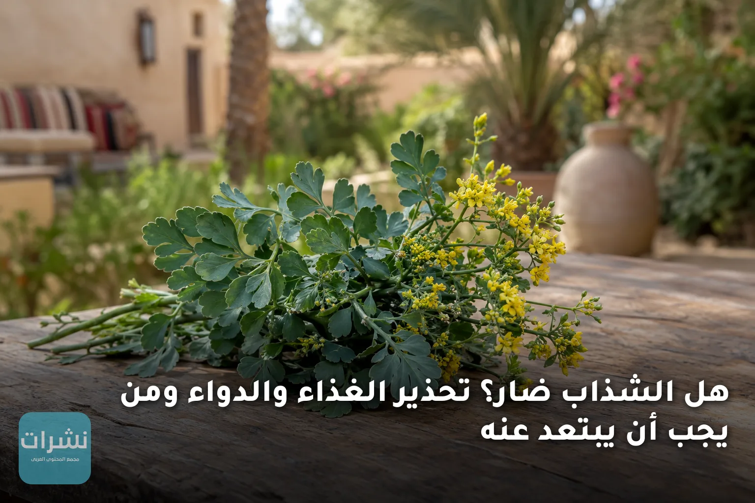 هل الشذاب ضار؟ تحذير الغذاء والدواء ومن يجب أن يبتعد عنه