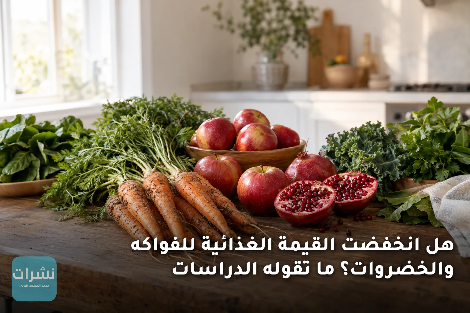هل انخفضت القيمة الغذائية للفواكه والخضروات؟ ما تقوله الدراسات